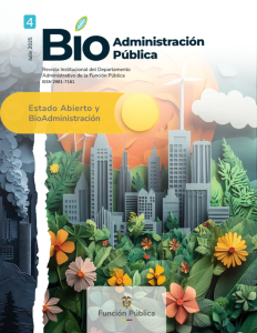 Portada de Revista BioAdministracion Publica No.4 de Función Pública